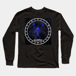 Scorpio - Zodiac Sign Long Sleeve T-Shirt